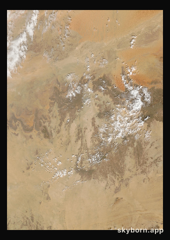 The Earth on 15 October 2024 · Sahara, Algeria