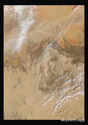 The Earth on 20 October 2024 · Sahara, Algeria