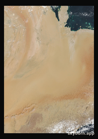 The Earth on 23 October 2024 · Empty Quarter, Arabia