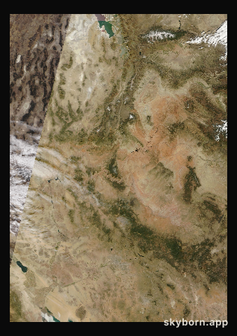The Earth on 24 October 2024 · Colorado Plateau