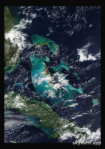 The Earth on 26 October 2024 · Bahamas
