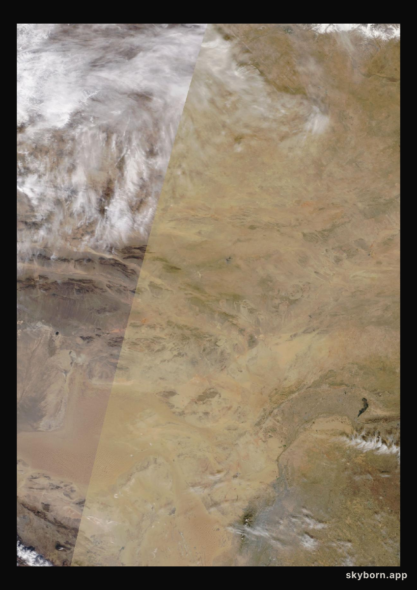 The Earth on 27 October 2024 · Gobi Desert