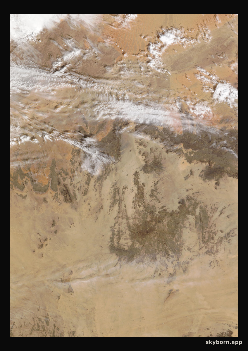 The Earth on 2 November 2024 · Sahara, Algeria