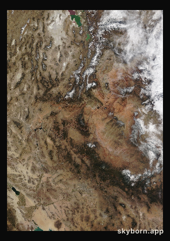 The Earth on 9 November 2024 · Colorado Plateau