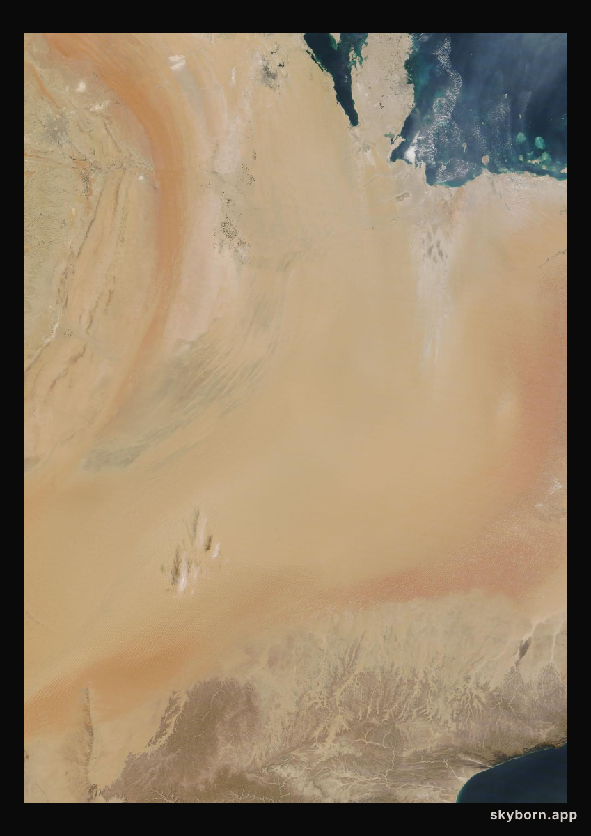 The Earth on 12 November 2024 · Empty Quarter, Arabia