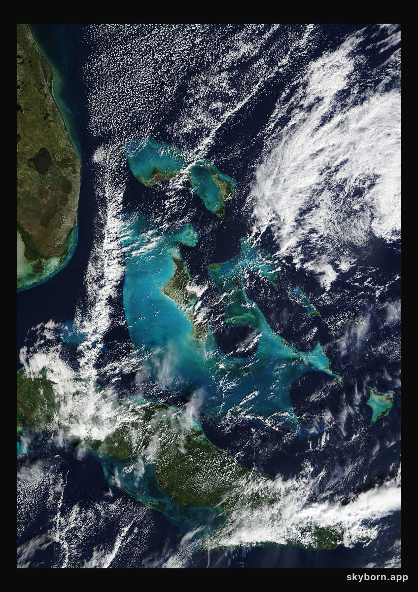 The Earth on 2 December 2024 · Bahamas