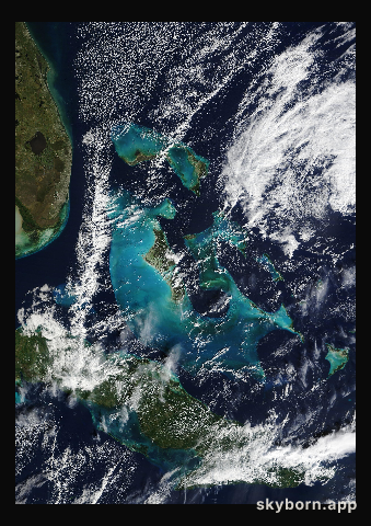 The Earth on 2 December 2024 · Bahamas