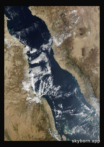 The Earth on 5 December 2024 · Red Sea