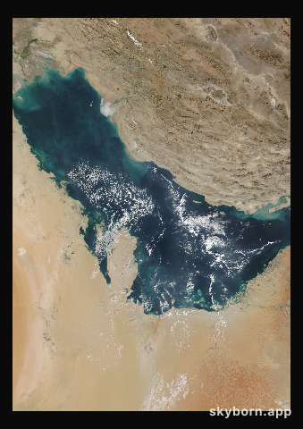 The Earth on 11 December 2024 · Persian Gulf
