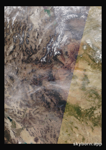 The Earth on 19 December 2024 · Colorado Plateau
