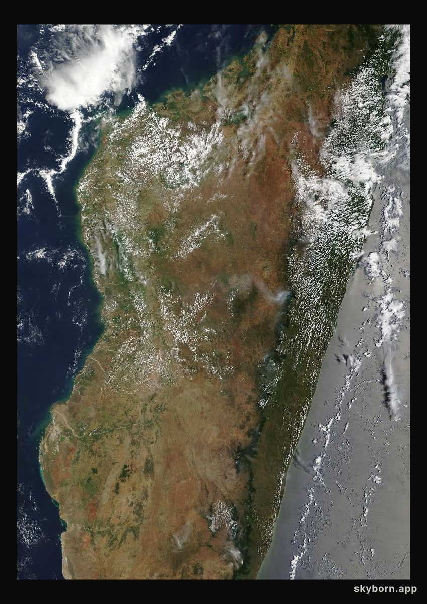 The Earth on 23 December 2024 · Madagascar