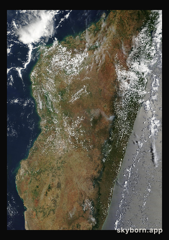 The Earth on 23 December 2024 · Madagascar
