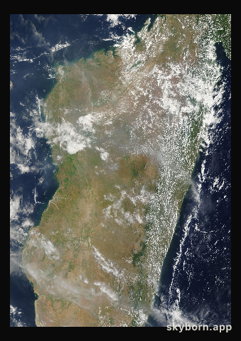 The Earth on 25 December 2024 · Madagascar