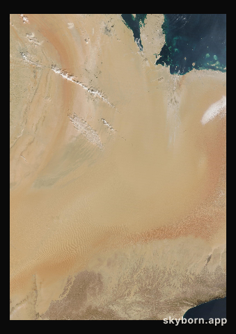 The Earth on 26 December 2024 · Empty Quarter, Arabia