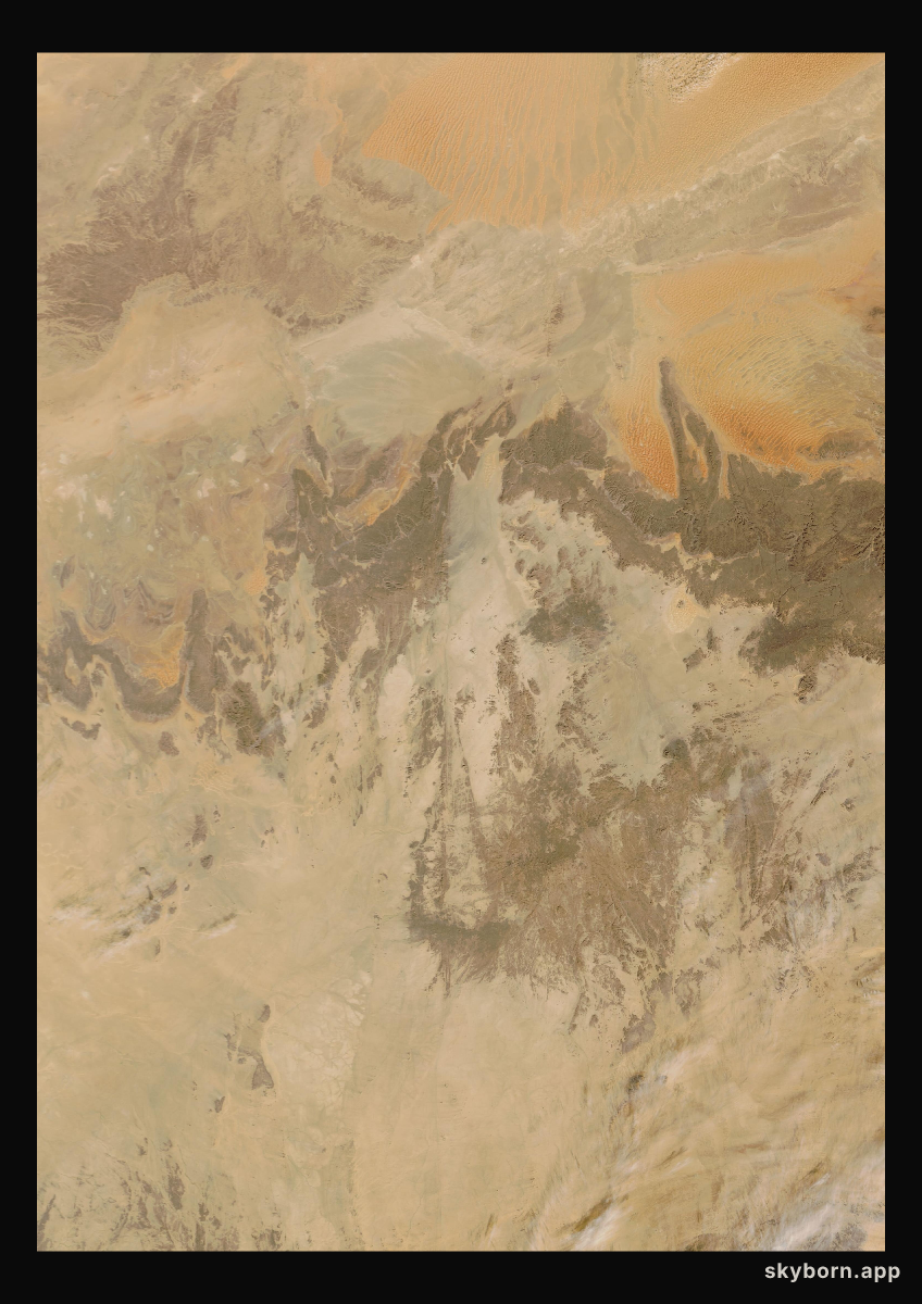 The Earth on 30 December 2024 · Sahara, Algeria