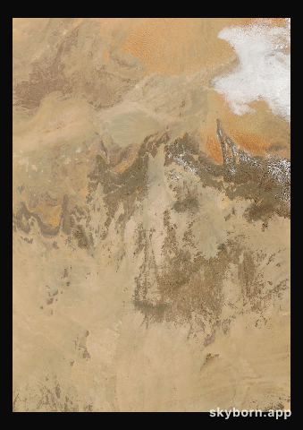 The Earth on 4 January 2025 · Sahara, Algeria
