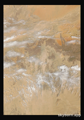 The Earth on 29 March 2025 · Sahara, Algeria