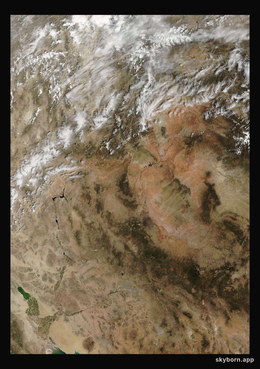 The Earth on 23 April 2025 · Colorado Plateau