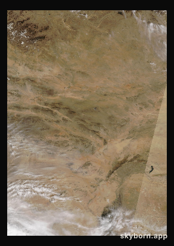 The Earth on 27 April 2025 · Gobi Desert
