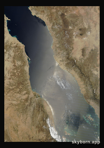 The Earth on 30 April 2025 · Red Sea