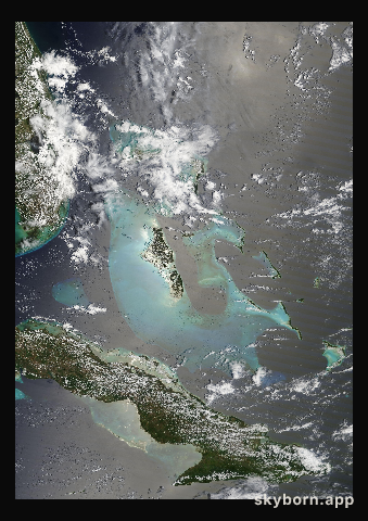 The Earth on 2 May 2025 · Bahamas