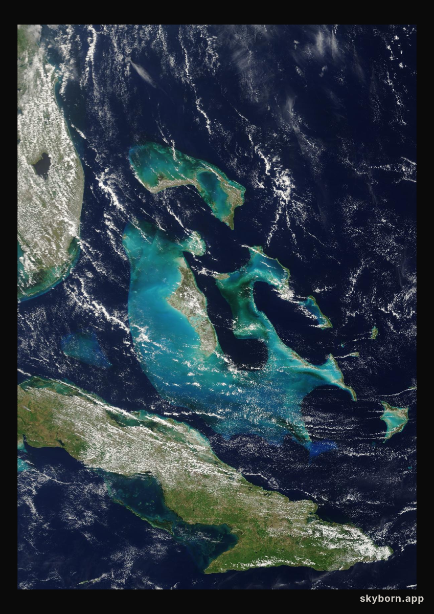 The Earth on 6 May 2025 · Bahamas