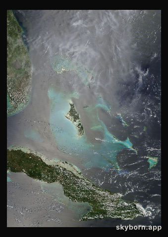 The Earth on 17 May 2025 · Bahamas