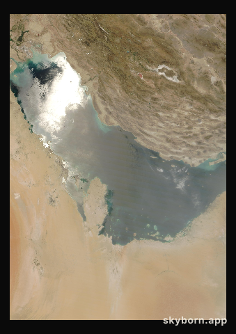 The Earth on 19 May 2025 · Persian Gulf