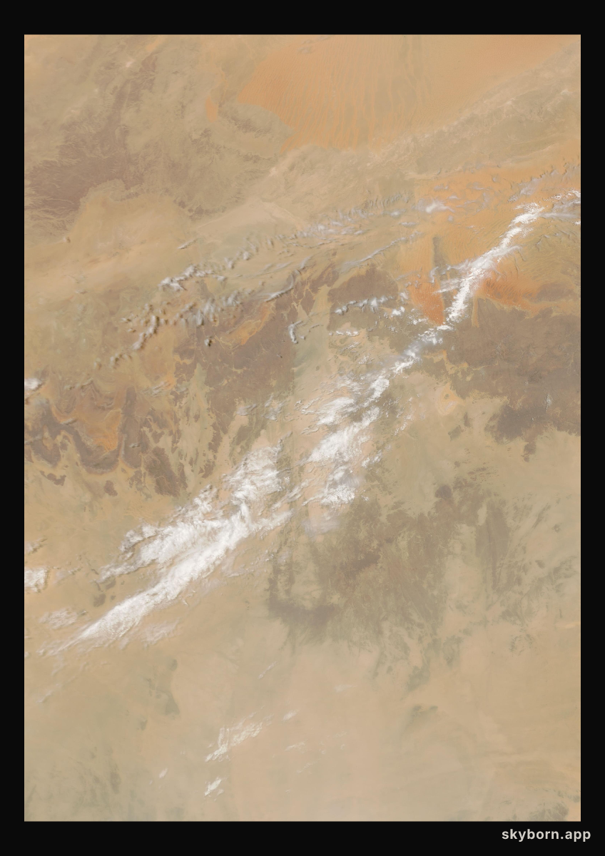 The Earth on 20 May 2025 · Sahara, Algeria