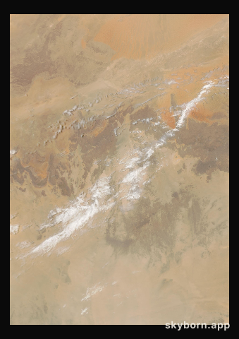 The Earth on 20 May 2025 · Sahara, Algeria