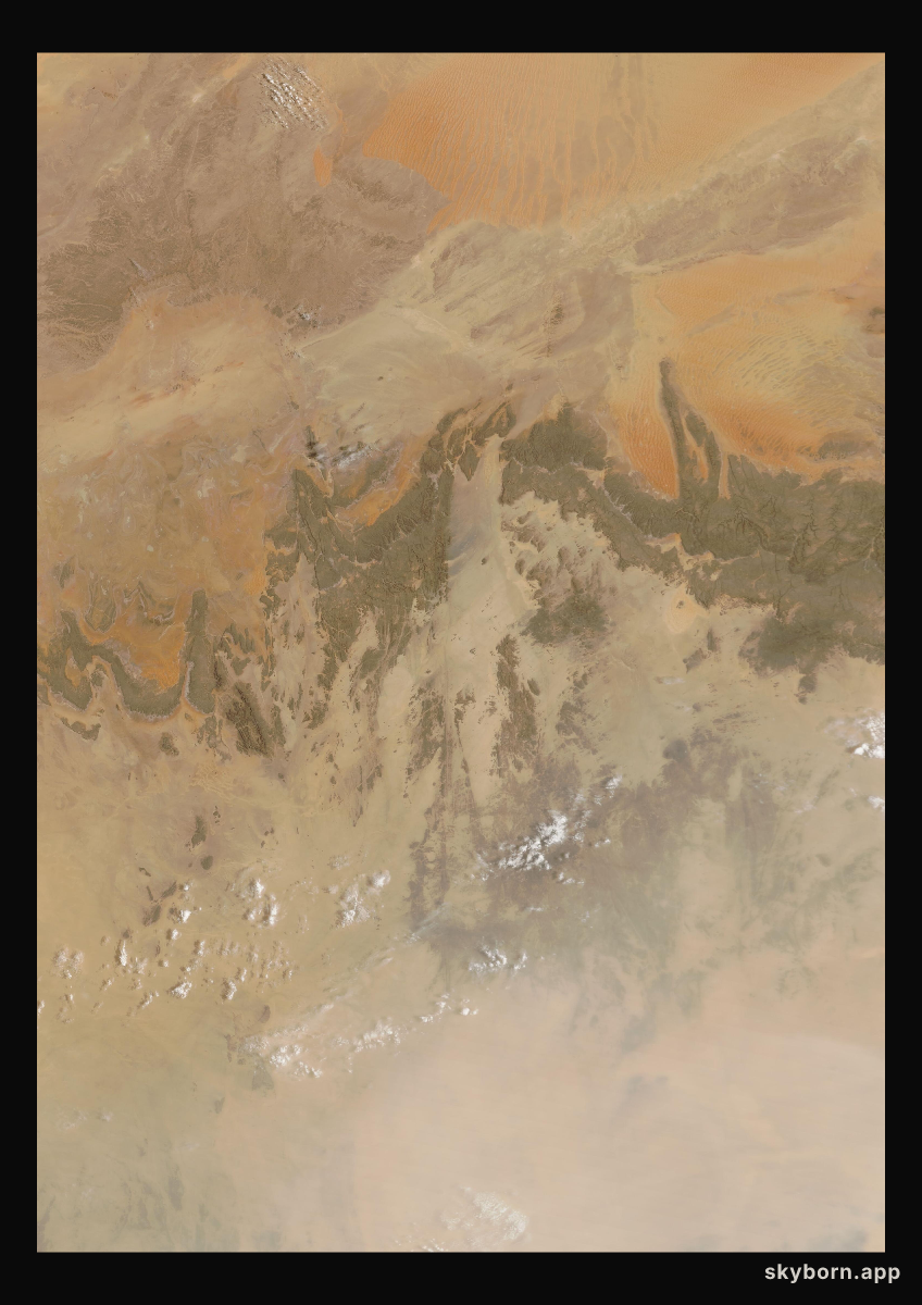 The Earth on 21 May 2025 · Sahara, Algeria
