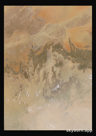 The Earth on 21 May 2025 · Sahara, Algeria