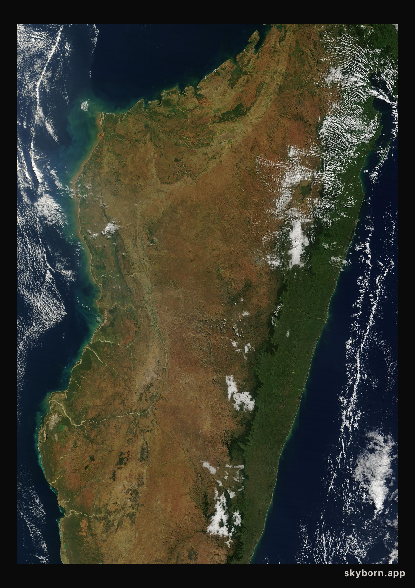 The Earth on 4 June 2025 · Madagascar