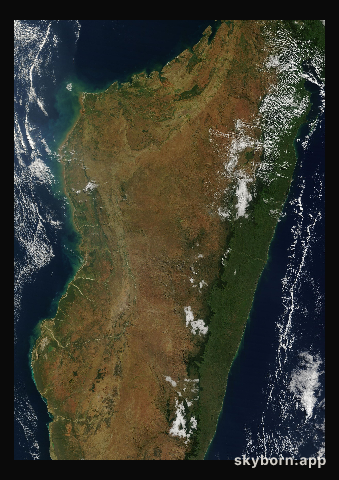 The Earth on 4 June 2025 · Madagascar
