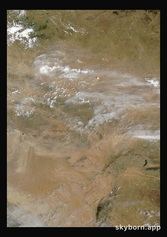 The Earth on 5 June 2025 · Gobi Desert