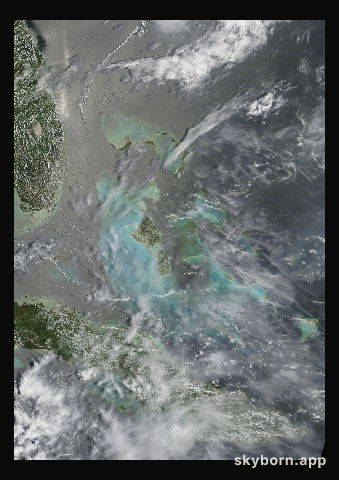 The Earth on 6 June 2025 · Bahamas