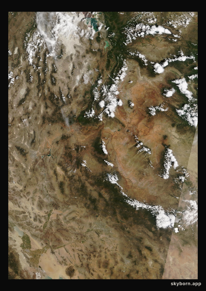 The Earth on 10 June 2025 · Colorado Plateau