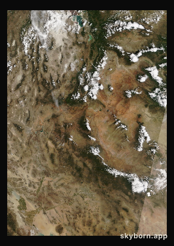 The Earth on 10 June 2025 · Colorado Plateau
