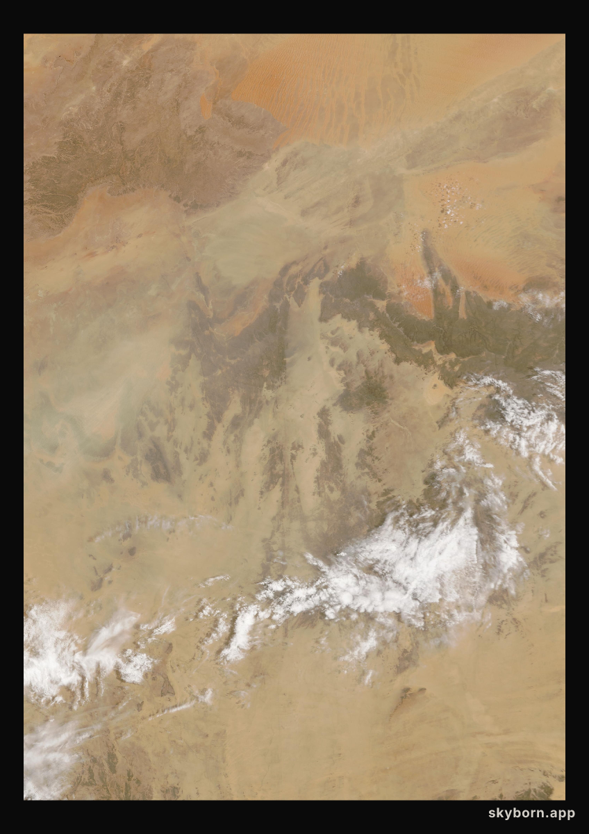 The Earth on 15 June 2025 · Sahara, Algeria