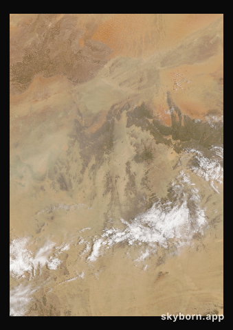 The Earth on 15 June 2025 · Sahara, Algeria