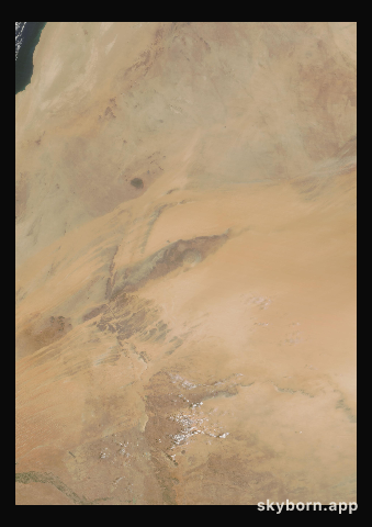 The Earth on 19 June 2025 · Eye of the Sahara, Mauritania