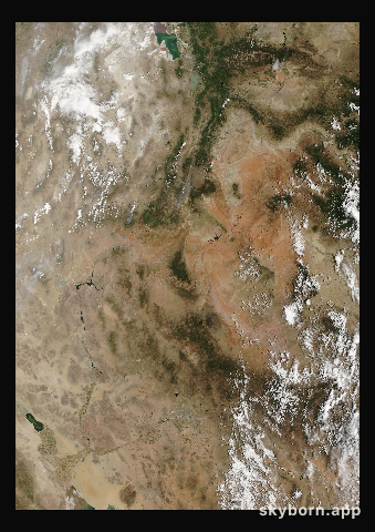 The Earth on 24 June 2025 · Colorado Plateau