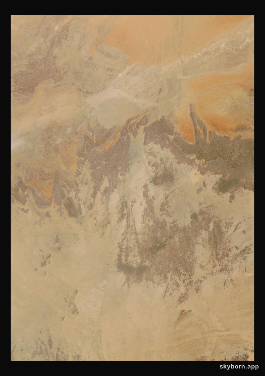 The Earth on 29 June 2025 · Sahara, Algeria