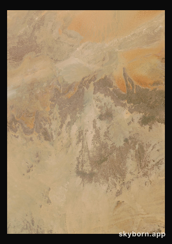 The Earth on 29 June 2025 · Sahara, Algeria