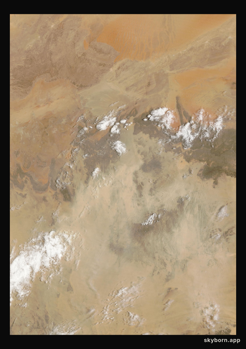 The Earth on 7 July 2025 · Sahara, Algeria
