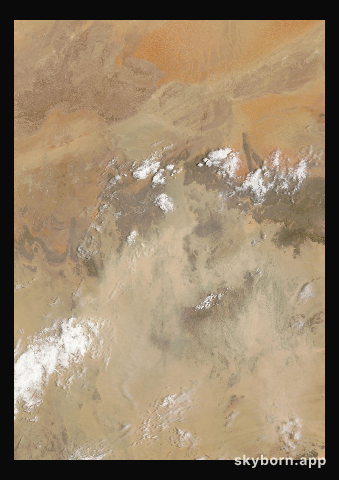 The Earth on 7 July 2025 · Sahara, Algeria