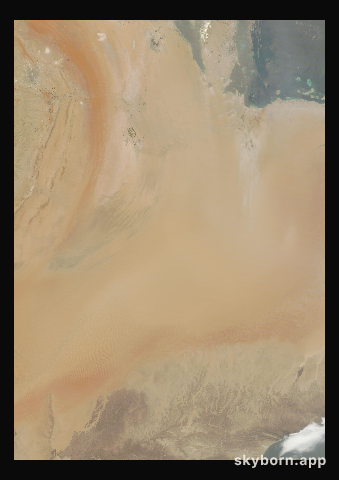The Earth on 25 July 2025 · Empty Quarter, Arabia