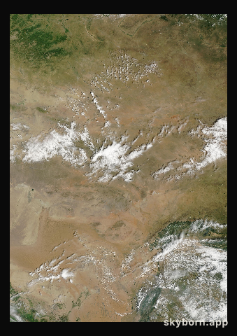 The Earth on 27 July 2025 · Gobi Desert