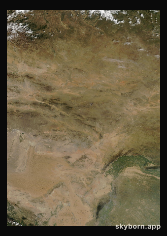 The Earth on 8 September 2025 · Gobi Desert