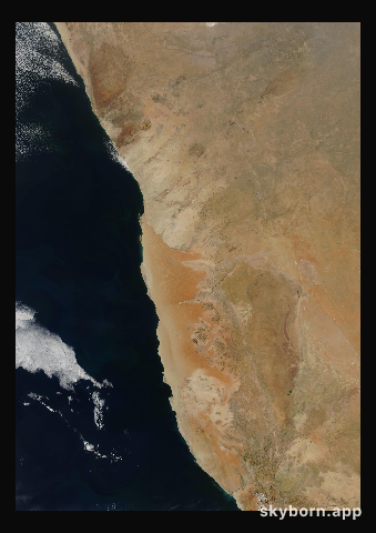 The Earth on 16 September 2025 · Namib Desert